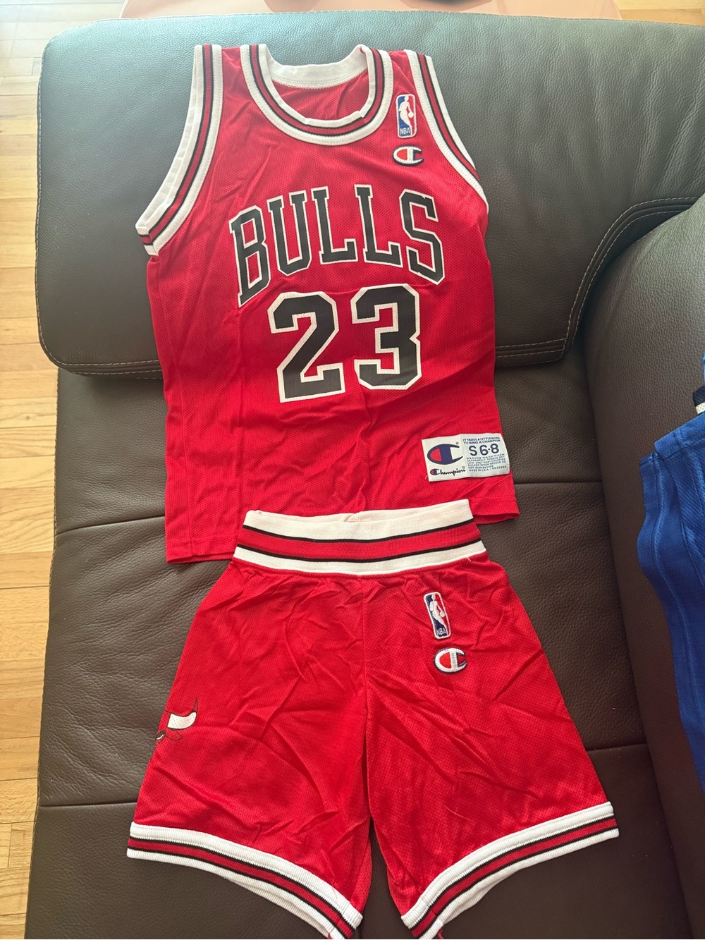 vintage Michael Jordan basketball jersey authentic champion brand